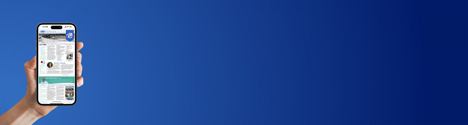 Want the latest news on the Water Authority?