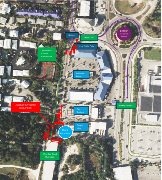 Public Service Announcement: Wastewater Infrastructure Works – Partial Road Closure of West Bay Road (21 September)