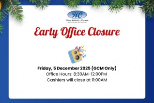 Public Service Announcement – Early Office Closure (5 December 2025)
