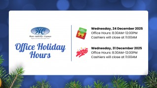 Public Service Announcement – 2025 Holiday Hours