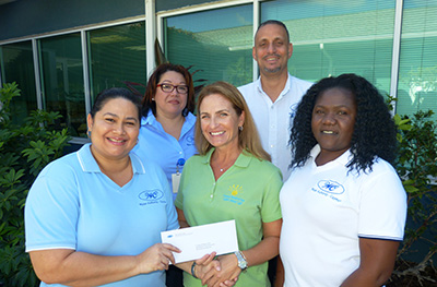 Water Authority Donates to Cayman HospiceCare
