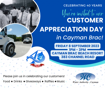 Water Authority Celebrates its Customers in Cayman Brac