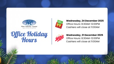 Public Service Announcement – 2025 Holiday Hours