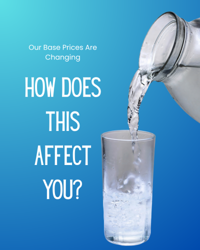 Water Authority Announces Base Price Adjustment