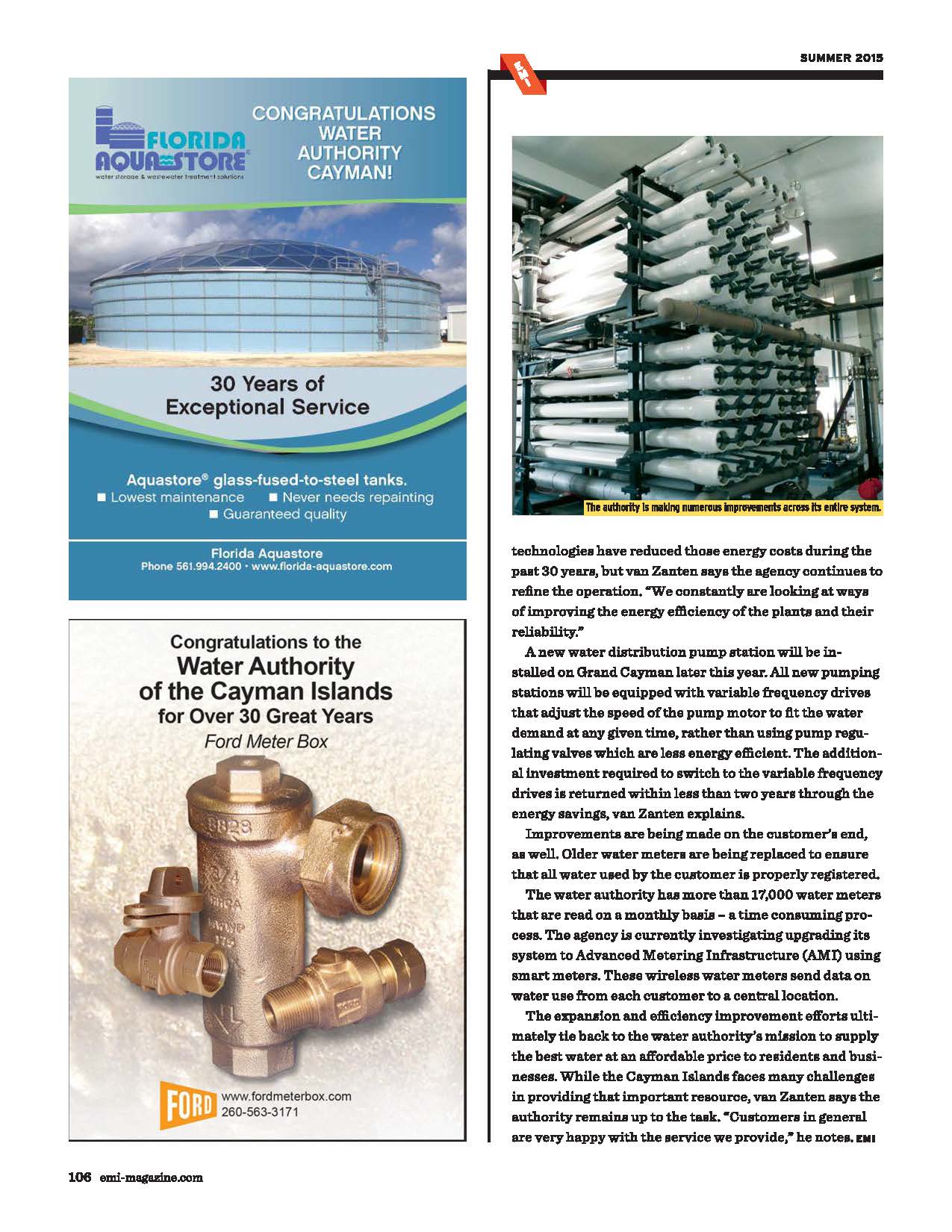 Island Thirst Water Authority Cayman